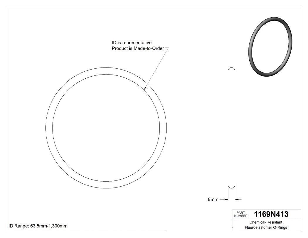 Technical drawing - 1169N413
